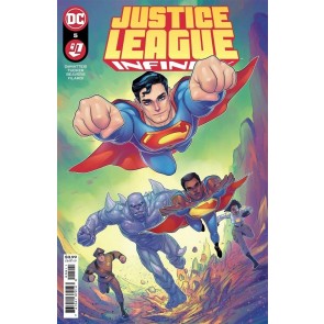 Justice League Infinity (2021) #5 NM Meghan Hetrick Cover