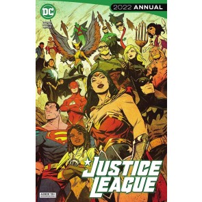 Justice League 2022 Annual NM Sanford Greene Cover