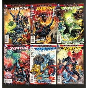 Justice League (2011) #'s 24 25 26 27 28 29 Complete "Forever Heroes" VF/NM Set