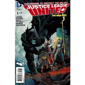 JUSTICE LEAGUE UNITED (2014) #3 VF/NM BATMAN 75TH ANNIVERSARY VARIANT THE NEW 52!
