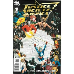Justice Society of America (2007) #1 VF/NM 1st Appearance Cyclone Alex Ross