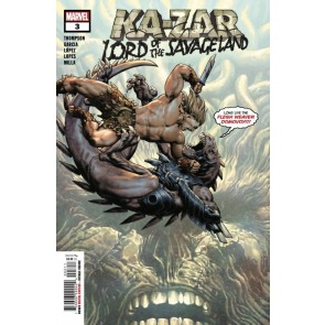 Ka-Zar: Lord of the Savage Land (2021) #3 VF/NM