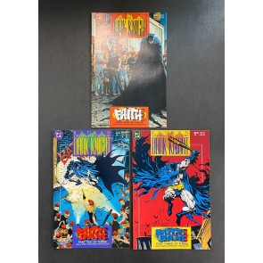 Legends of the Dark Knight (1989) #'s 21-23 Complete VF/NM Faith Set of 3