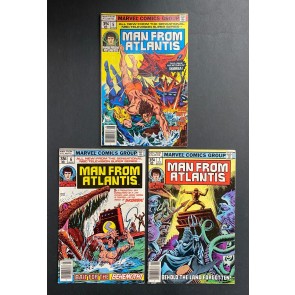 Man from Atlantis (1978) #'s 1-7 VG+ (4.5) Complete Set of 7 Marvel Comics