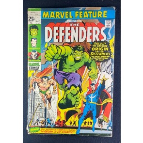 Marvel Feature (1971) #1 GD/VG (3.0) 1st App/Origin The Defenders Neal Adams