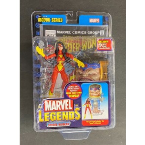 Marvel Legends Modok BAF Series Spider-Woman Sealed Action Figure Toy Biz