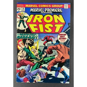 Marvel Premiere (1972) #19 VG/FN (5.0) Iron Fist 1st App Colleen Wing