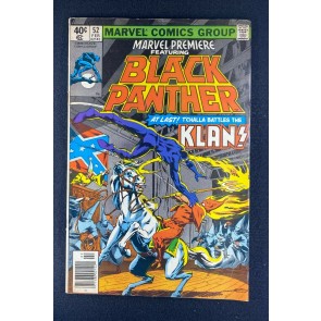 Marvel Premiere (1972) #52 FN (6.0) Black Panther Ku Klux Klan Storyline