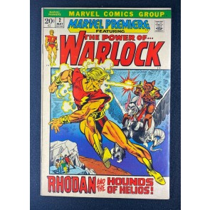 Marvel Premiere (1972) #2 FN/VF (7.0) Warlock Gil Kane Cover