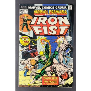 Marvel Premiere (1972) #22 FN+ (6.5) Iron Fist Gil Kane Art