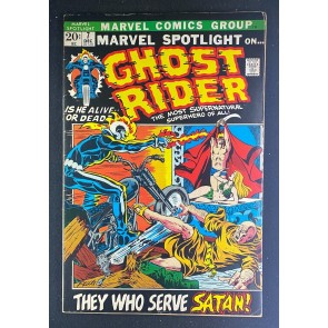 Marvel Spotlight (1971) #7 FN- (5.5) 3rd Appearance Ghost Rider Mike Ploog