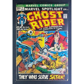 Marvel Spotlight (1971) #7 VG+ (4.5) 3rd Appearance Ghost Rider Mike Ploog