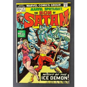 Marvel Spotlight (1971) #14 VF+ (8.5) Son of Satan 1st Katherine Reynolds Romita