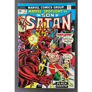 Marvel Spotlight (1971) #15 VF- (7.5) Son of Satan 1st Baphomet Gil Kane