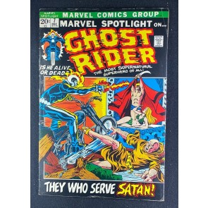 Marvel Spotlight (1971) #7 VG+ (4.5) 3rd App Ghost Rider Mike Ploog Art