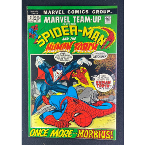 Marvel Team-Up (1971) #3 FN+ (6.5) Gil Kane 3rd App Morbius Human Torch