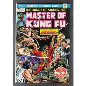 Master of Kung Fu (1974) #20 FN/VF (7.0) Gil Kane Paul Gulacy Art