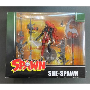McFarlane Toys She-Spawn Deluxe 7” Action Figure Sealed Box Spawn