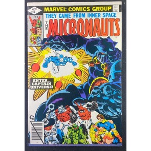 Micronauts (1978) #8 FN+ (6.5) 1st App Captain Universe Michael Golden Art