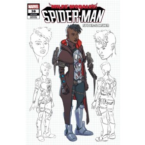 Miles Morales: Spider-Man (2018) #38 NM Christopher Allen 1:10 Design Variant