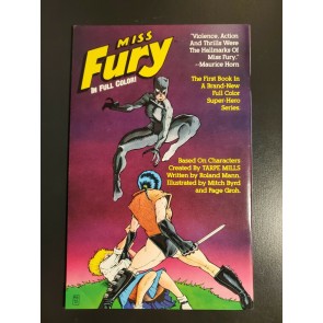 Miss Fury #1 1991 Adventure Comics limited foil variant numbered 3214 VF- 7.5 |