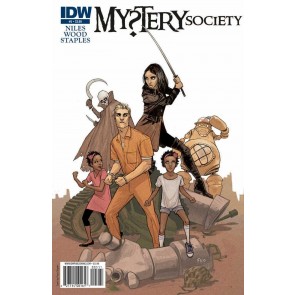 Mystery Society (2010) #5 VF/NM Ashley Wood Cover IDW