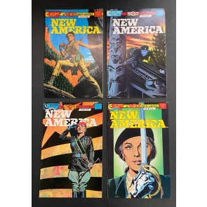 New America (1987) #1 2 3 4 VF (8.0) Complete Lot Eclipse Comics