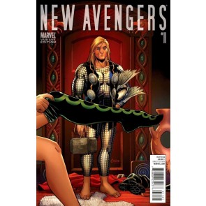 New Avengers (2010) #11 VF Amanda Conner Thor Goes Hollywood Variant Cover