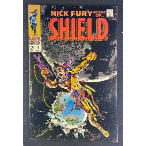 Nick Fury, Agent of SHIELD (1968) #6 FN/VF (7.0) Classic Jim Steranko Cover