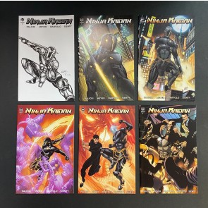 Ninja Kaidan (2022) #1-5 & Brett Azar Variant (1) NM Lot of 6 Blackbox Comics