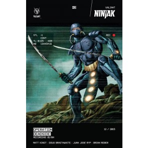 Ninjak (2015) #10 NM Doug Braithwaite & Brian Reber Cover Valiant