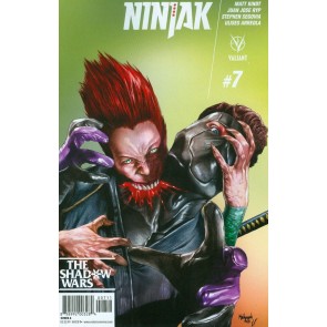 Ninjak (2015) #7 VF+ Mico Suayan & Ulises Arreola Cover Valiant