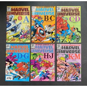Official Handbook of the Marvel Universe (1983) #s 1-15 & (1985) #s 16-20 FN+