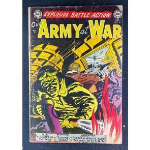 Our Army at War (1952) #15 GD/VG (3.0) Irv Novick Cover and Art