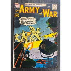 Our Army at War (1952) #126 GD/VG (3.0) Russ Heath Joe Kubert 1st App Canary