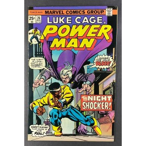 Power Man (1974) #26 FN/VF (7.0) Luke Cage 1st App Night Shocker Gil Kane Art