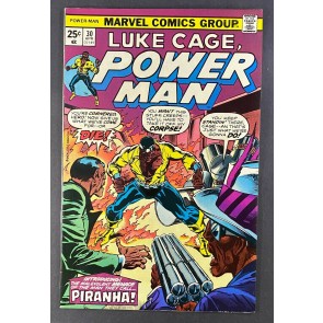 Power Man (1974) #30 VF/NM (9.0) Luke Cage 1st App Piranha Jones Rich Buckler