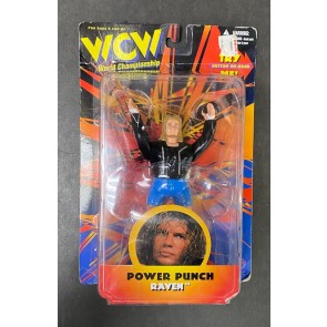 Power Punch Raven WCW OSFTM Action Figure 1998
