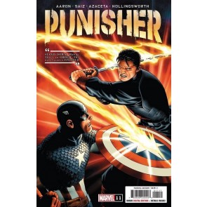 Punisher (2022) #11 NM Jesus Saiz Cover Captain America