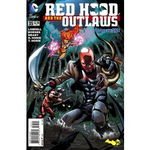Red Hood and the Outlaws (2011) #35 Jorge Jimenez Cover