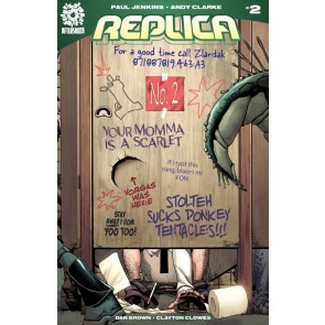 Replica (2015) #2 VF/NM Andy Clarke Cover Aftershock Comics