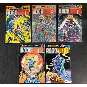 Sam Slade Robo-Hunter (1984) #'s 1-5 VF- (7.5) Complete Set of 5 Eagle Comics