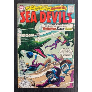 Sea Devils (1961) #25 FN- (5.5) Howard Purcell Cover and Art