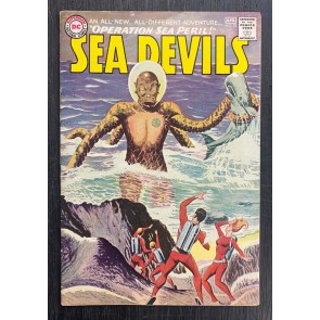 Sea Devils (1961) #22 FN- (5.5) Grey Tone Cover Howard Purcell