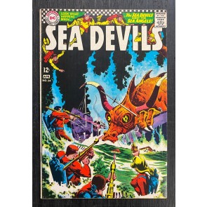 Sea Devils (1961) #34 FN- (5.5) Howard Purcell Chic Stone