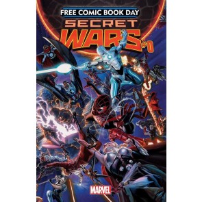 SECRET WARS (2015) #1 OF 8 VF/NM CONNER VARIANT COVER + FREE COMIC BOOK DAY #0