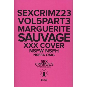 Sex Criminals (2013) #23 VF/NM Bagged Variant Cover Image Comics