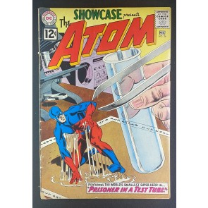 Showcase (1956) #36 GD (2.0) 3rd App Atom Gil Kane Cover and Art
