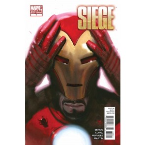 Siege (2010) #4 of 4 NM Gabriele Dell'Otto 1:25 Variant Cover Iron Man