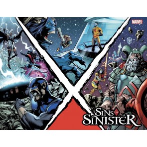 Sins of Sinister (2023) #1 NM Geoff Shaw 1:25 Wraparound Variant Cover X-Men